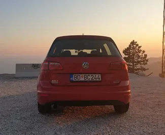 Volkswagen Golf 7+ Sportsvan 2014 car hire in Montenegro, featuring ✓ Diesel fuel and 110 horsepower ➤ Starting from 23 EUR per day.