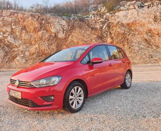 Rent a Volkswagen Golf 7+ Sportsvan in Rafailovici Montenegro