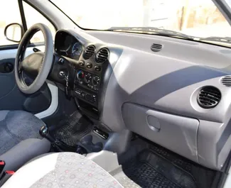 Daewoo Matiz 2012 car hire in Crimea, featuring ✓ Petrol fuel and 80 horsepower ➤ Starting from 944 RUB per day.