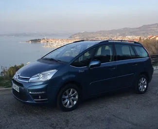Front view of a rental Citroen C4 Grand Picasso in Ljubljana, Slovenia ✓ Car #3369. ✓ Automatic TM ✓ 0 reviews.