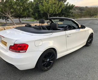 Car Hire BMW 120d Cabrio #3167 Automatic in Paphos, equipped with 2.0L engine ➤ From Metodi in Cyprus.