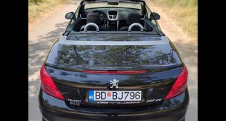 Peugeot 207cc, Petrol car hire in Montenegro