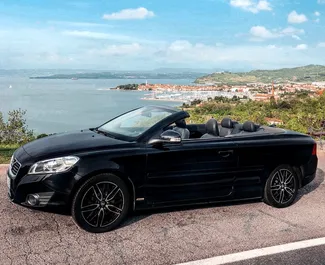 Front view of a rental Volvo C70 in Ljubljana, Slovenia ✓ Car #3377. ✓ Automatic TM ✓ 0 reviews.