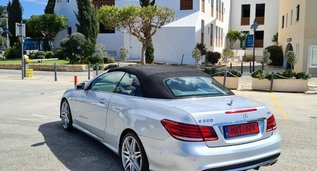 Rent a Mercedes-Benz E Class Cabrio in Limassol Cyprus