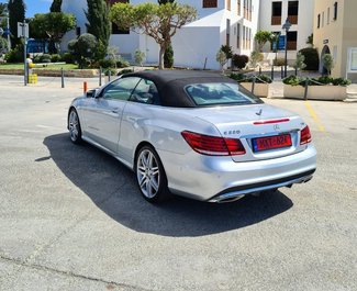 Rent a Mercedes-Benz E Class Cabrio in Limassol Cyprus