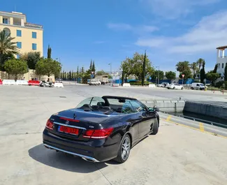 Mercedes-Benz E-Class Cabrio rental. Premium, Cabrio Car for Renting in Cyprus ✓ Deposit of 1000 EUR ✓ TPL, CDW, SCDW, FDW, Theft insurance options.