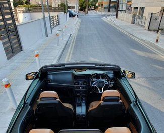 Mercedes-Benz E Class Cabrio, Automatic for rent in  Limassol