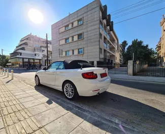 Car Hire BMW 218i Cabrio #3298 Automatic in Limassol, equipped with 1.6L engine ➤ From Alexandr in Cyprus.