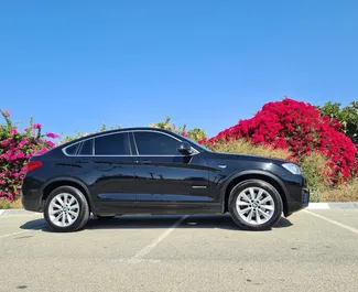 Front view of a rental BMW X4 in Limassol, Cyprus ✓ Car #3320. ✓ Automatic TM ✓ 0 reviews.