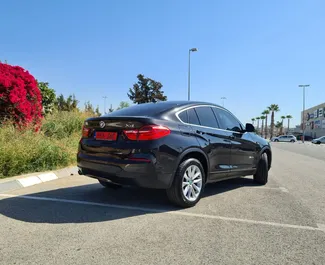 BMW X4 2017 car hire in Cyprus, featuring ✓ Diesel fuel and  horsepower ➤ Starting from 117 EUR per day.