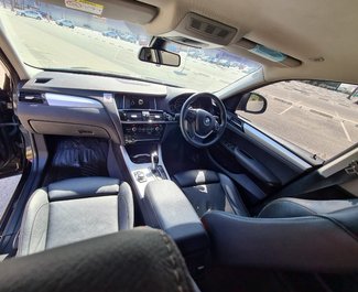 BMW X4, 2017 rental car in Cyprus