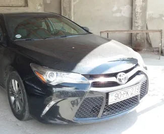 Front view of a rental Toyota Camry in Baku, Azerbaijan ✓ Car #3639. ✓ Automatic TM ✓ 0 reviews.