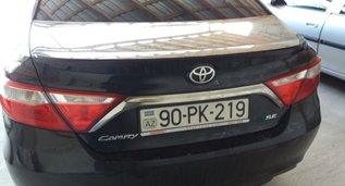 Арендуйте Toyota Camry в Баку Азербайджан