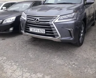 Lexus Lx470 2018 car hire in Azerbaijan, featuring ✓ Diesel fuel and  horsepower ➤ Starting from 500 AZN per day.