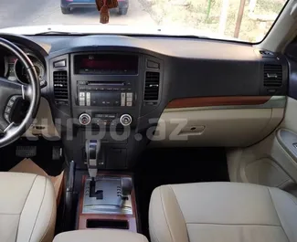 Mitsubishi Pajero rental. Comfort, SUV Car for Renting in Azerbaijan ✓ Deposit of 350 AZN ✓ TPL, CDW, Theft insurance options.