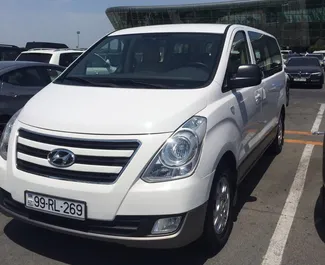 Front view of a rental Hyundai H1 in Baku, Azerbaijan ✓ Car #3527. ✓ Automatic TM ✓ 0 reviews.