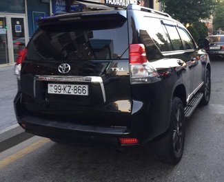 Rent a Toyota Prado 150 in Baku Azerbaijan