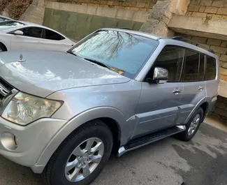 Mitsubishi Pajero rental. Comfort, SUV Car for Renting in Azerbaijan ✓ Deposit of 400 AZN ✓ TPL, CDW insurance options.