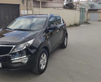 Front view of a rental Kia Sportage in Baku, Azerbaijan ✓ Car #3515. ✓ Automatic TM ✓ 0 reviews.