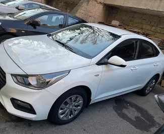 Car Hire Hyundai Accent #3644 Automatic in Baku, equipped with 1.4L engine ➤ From Ayaz in Azerbaijan.
