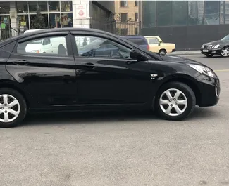 Car Hire Hyundai Accent #3541 Automatic in Baku, equipped with 1.4L engine ➤ From Haldun in Azerbaijan.