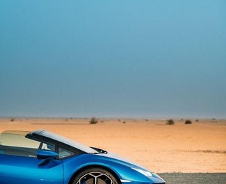 Cheap Lamborghini Huracan Spyder, 5.2 litres for rent in  UAE