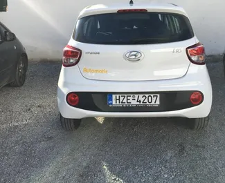 Car Hire Hyundai i10 #3483 Automatic in Crete, equipped with 1.0L engine ➤ From Michael in Greece.