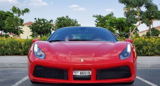 Ferrari 488 GTB, Automatic for rent in  Dubai