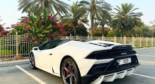 Lamborghini Huracan Evo, Petrol car hire in UAE
