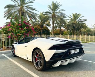 Lamborghini Huracan Evo, Petrol car hire in UAE