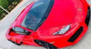 Rent a Lamborghini Huracan Coupe in Dubai UAE