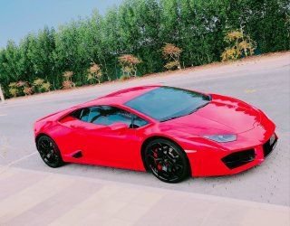 Lamborghini Huracan Coupe, Automatic for rent in  Dubai