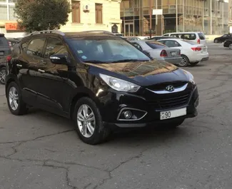 Front view of a rental Hyundai Ix35 in Baku, Azerbaijan ✓ Car #3498. ✓ Automatic TM ✓ 3 reviews.