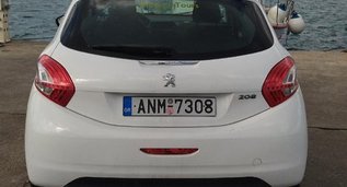 Cheap Peugeot 208, 2.0 litres for rent in Crete, Greece
