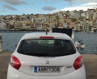 Cheap Peugeot 208, 2.0 litres for rent in  Greece
