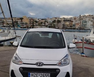 Hyundai I10, Manual for rent in Crete, Heraklion Airport (HER)