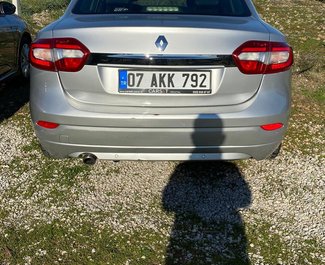 Renault Fluence, Дизель аренда авто Турция