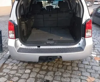 Nissan Pathfinder rental. Comfort, Premium, SUV, Crossover Car for Renting in Georgia ✓ Without Deposit ✓ TPL, CDW, SCDW, Passengers, Theft insurance options.