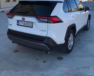 Toyota Rav4, Hybrid car hire in Montenegro