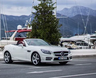 Прокат машины Mercedes-Benz SLK Cabrio №3761 (Автомат) в Рафаиловичах, с двигателем 2,0л. Бензин ➤ Напрямую от Никола в Черногории.