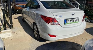 Rent a Hyundai Accent Blue in Antalya Turkey