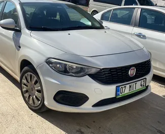 Car Hire Fiat Egea #3809 Manual at Antalya Airport, equipped with 1.3L engine ➤ From Sefa in Turkey.