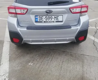Subaru Crosstrek 2019 available for rent in Tbilisi, with unlimited mileage limit.
