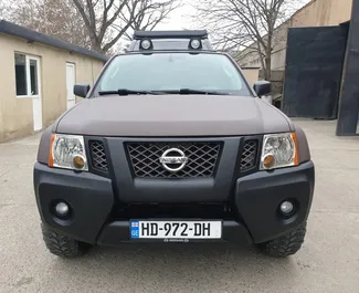 Front view of a rental Nissan X-Terra in Tbilisi, Georgia ✓ Car #3862. ✓ Automatic TM ✓ 0 reviews.