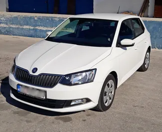 Skoda Fabia 2018 car hire in Montenegro, featuring ✓ Diesel fuel and 90 horsepower ➤ Starting from 21 EUR per day.