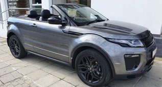 Rent a Land Rover Evouqe Cabrio in Limassol Cyprus