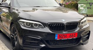 BMW 218i Convertible, Petrol car hire in Cyprus