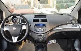 Front view of a rental Chevrolet Spark in Crete, Greece ✓ Car #3946. ✓ Manual TM ✓ 0 reviews.