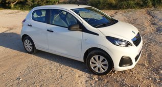 Peugeot 108, Manual for rent in Crete, Istron