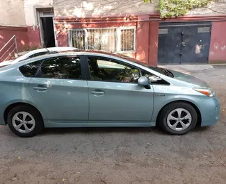 Toyota Prius 2013 available for rent at Tbilisi Airport, with unlimited mileage limit.